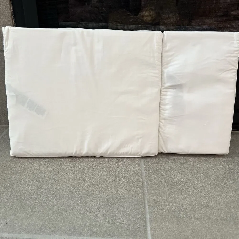 Ralph Lauren Full Flat Sheet Stand Pillow Case Organic Cotton Palmer‎ Sky Blue